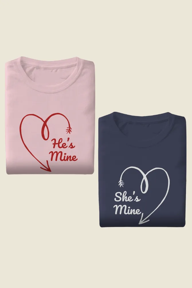 Mine Couple T Shirt