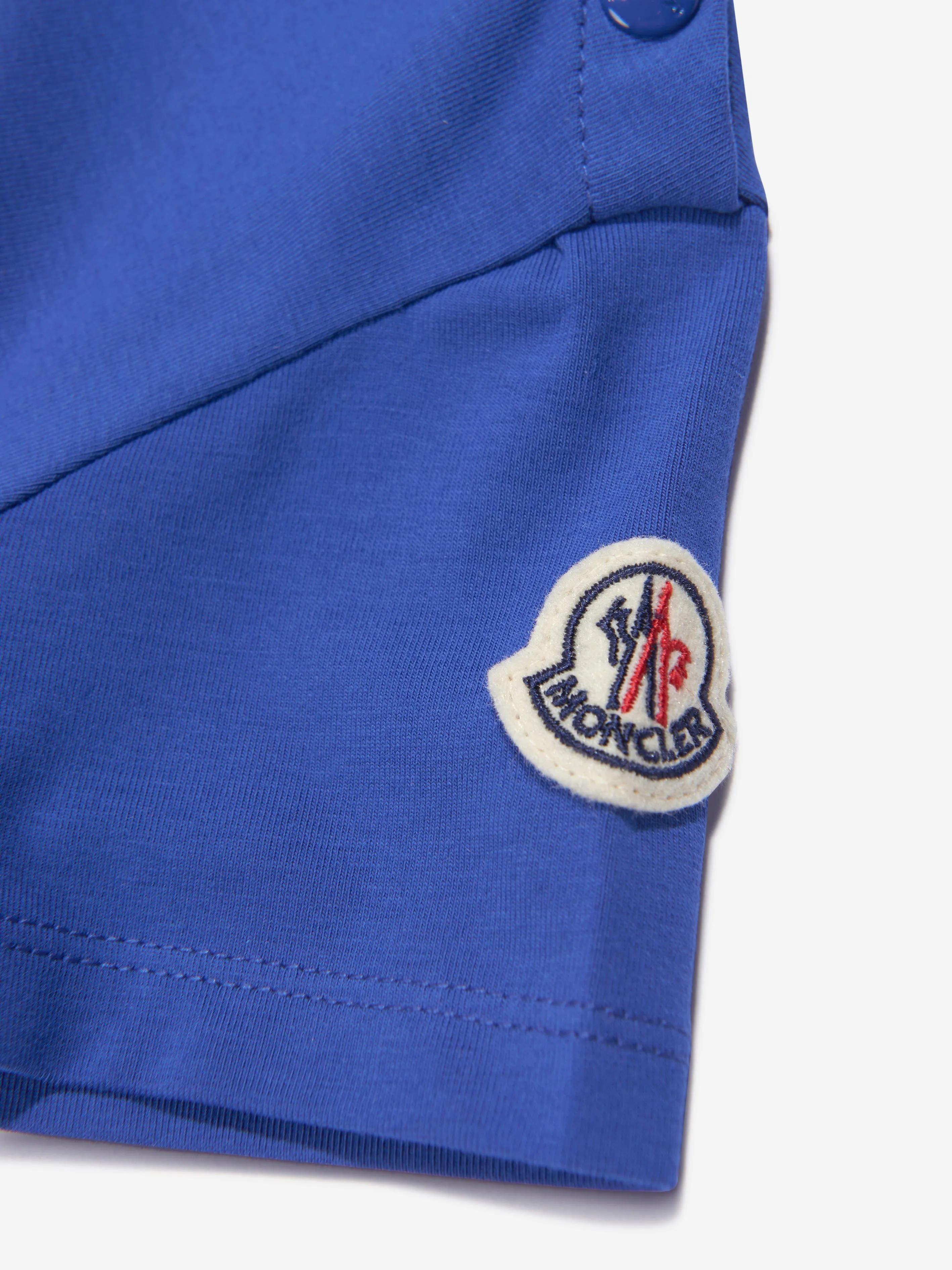 Moncler Enfant Baby Boys Baseball T-Shirt in Blue