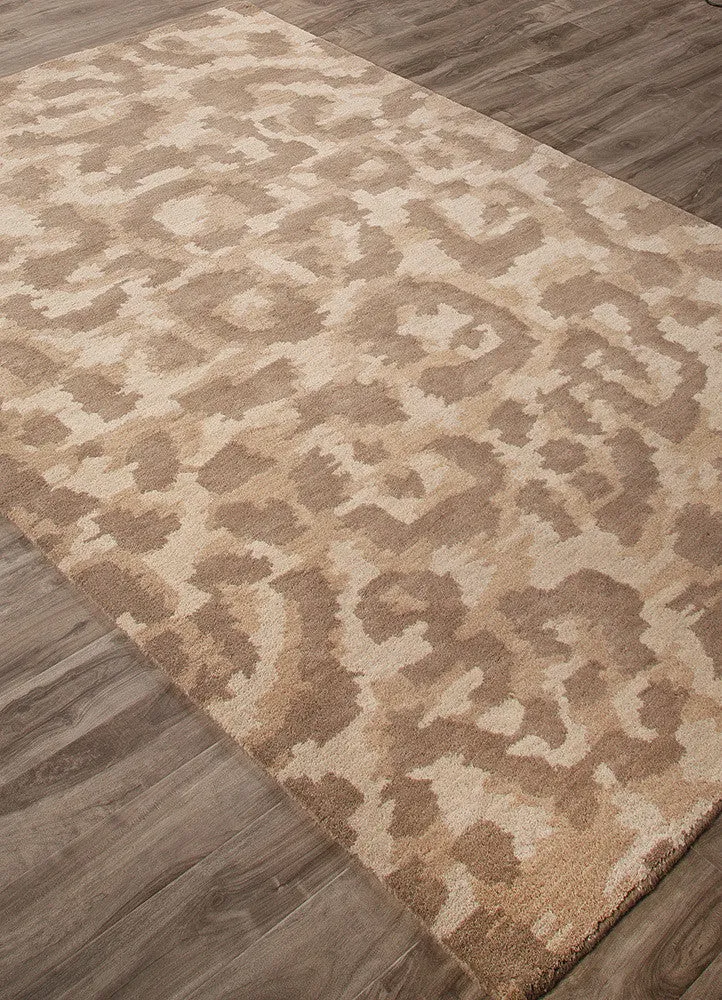 National Geographic Ocelot Oatmeal/Aluminum Area Rug