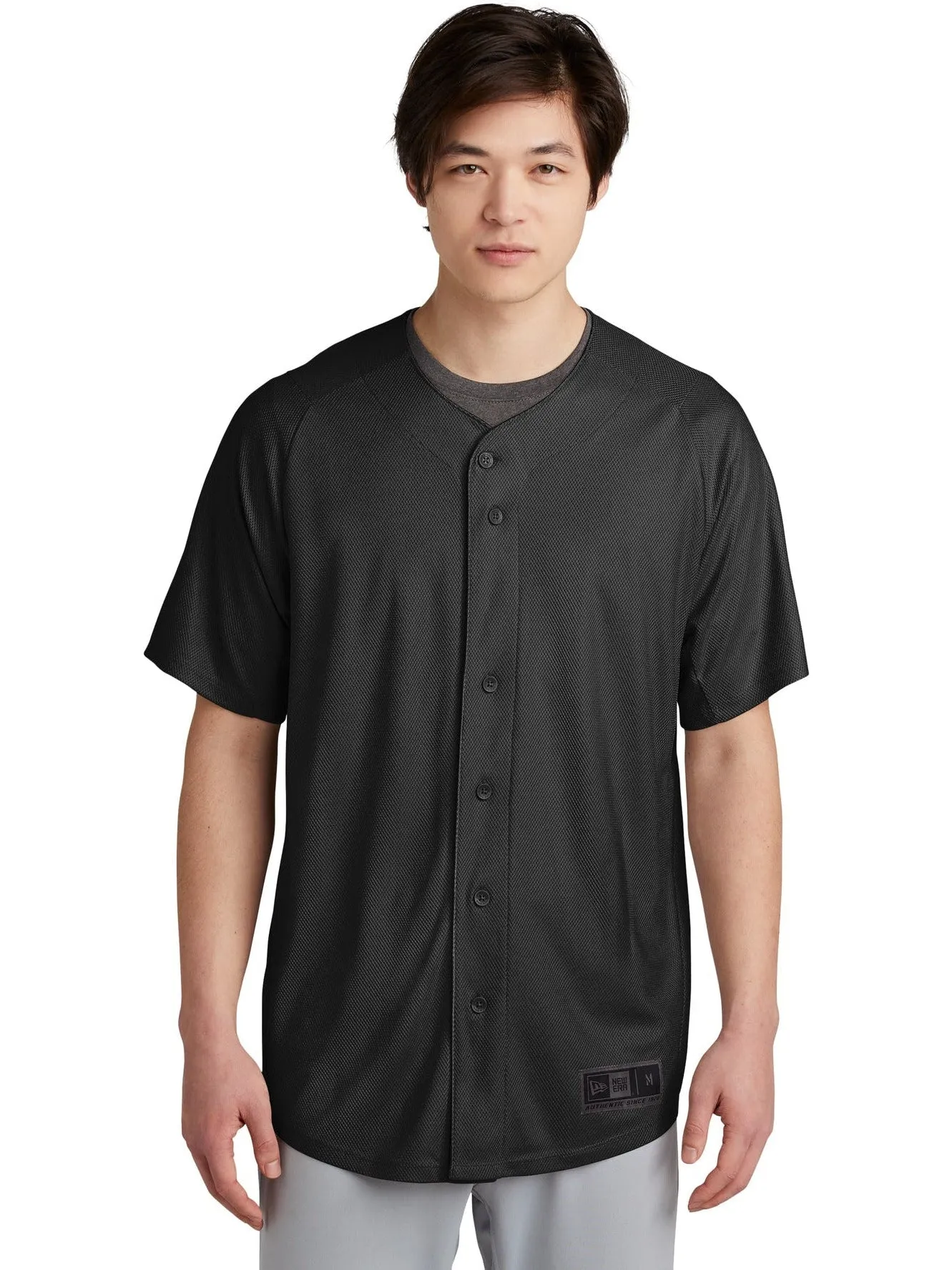 New Era Diamond Era Full-Button Jersey