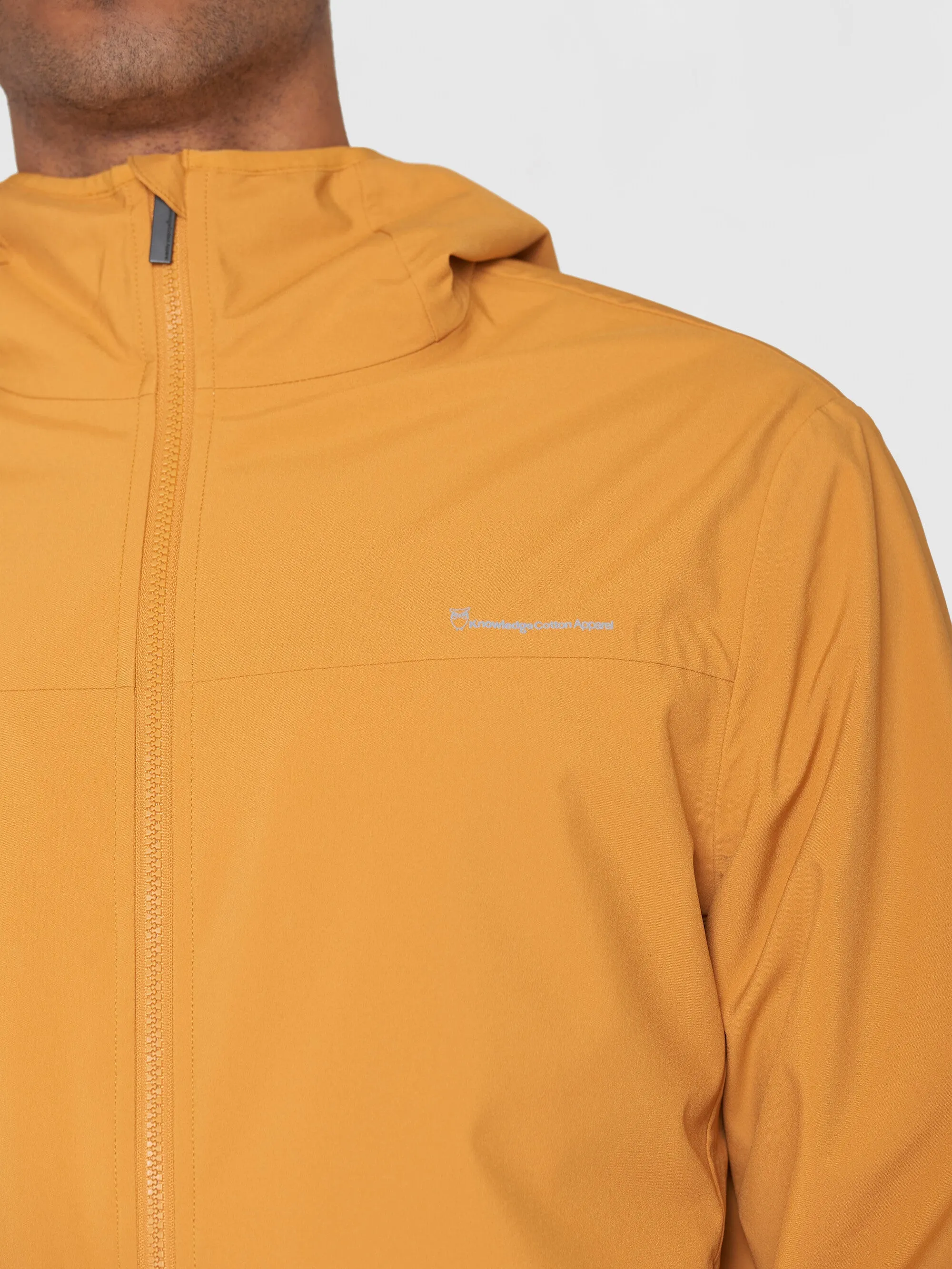 NORDENVIND™ Light shell jacket - GRS/Vegan - Golden yellow