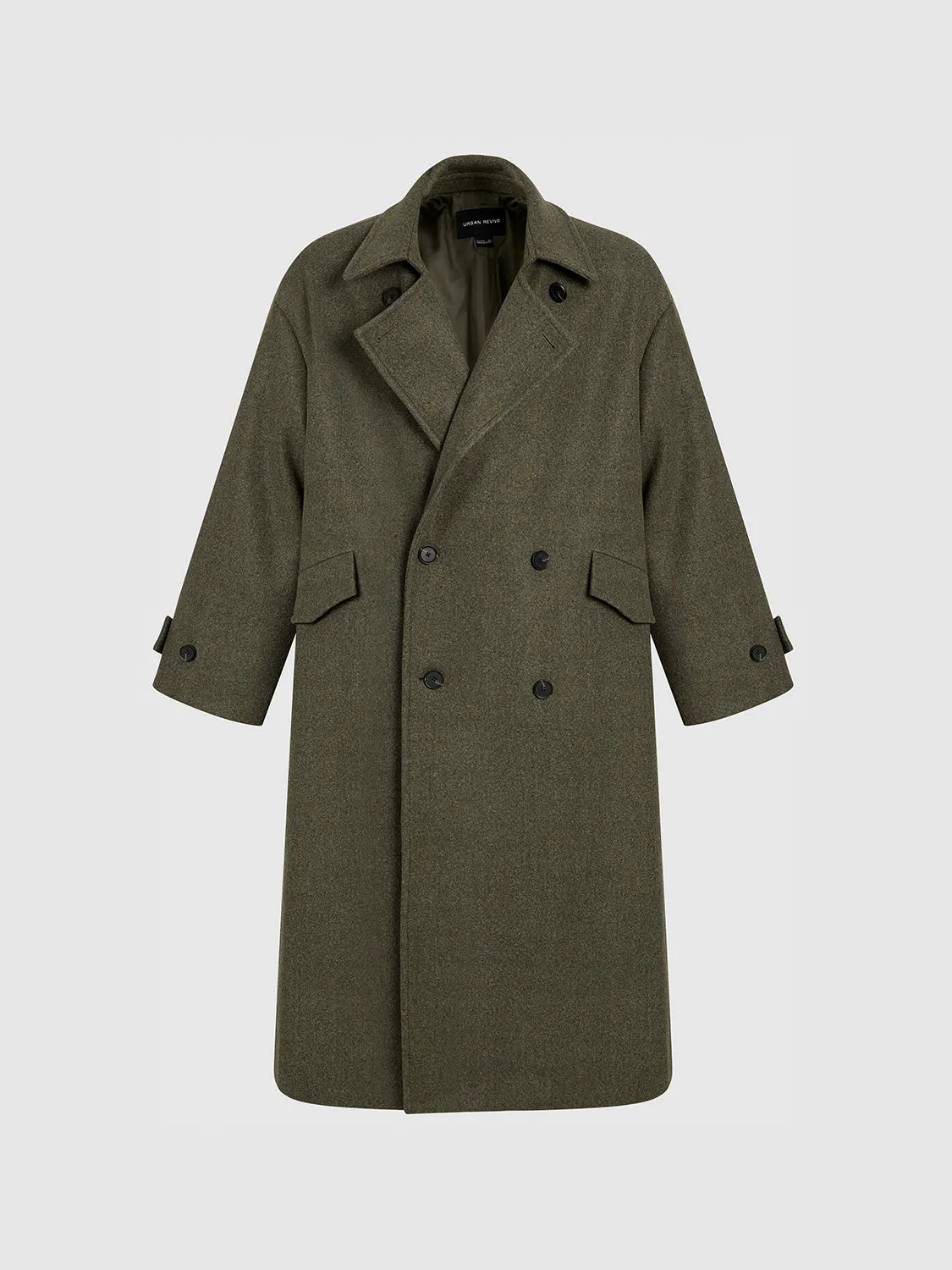 Notched Collar Loose Coats