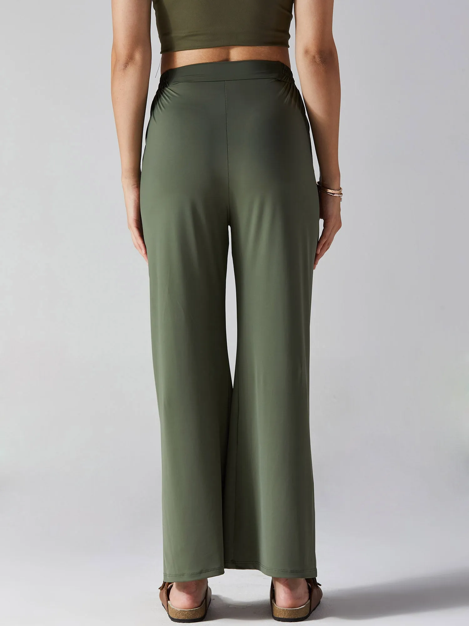 Olive AirLuxe Trousers