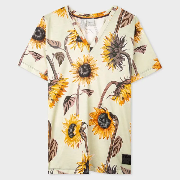 Paul Smith Sunflower Print T-shirt