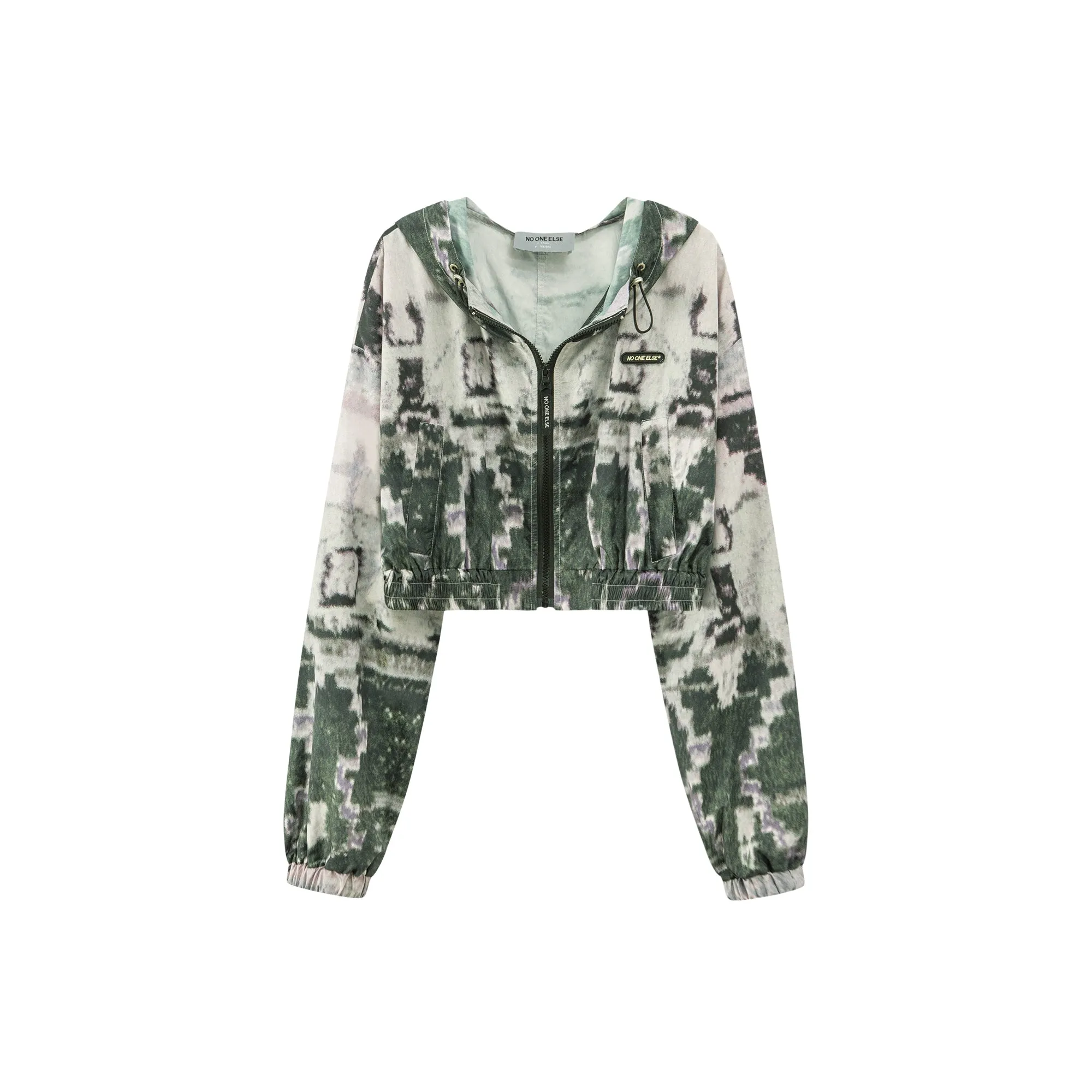 Pixel Resolution Crop Jacket