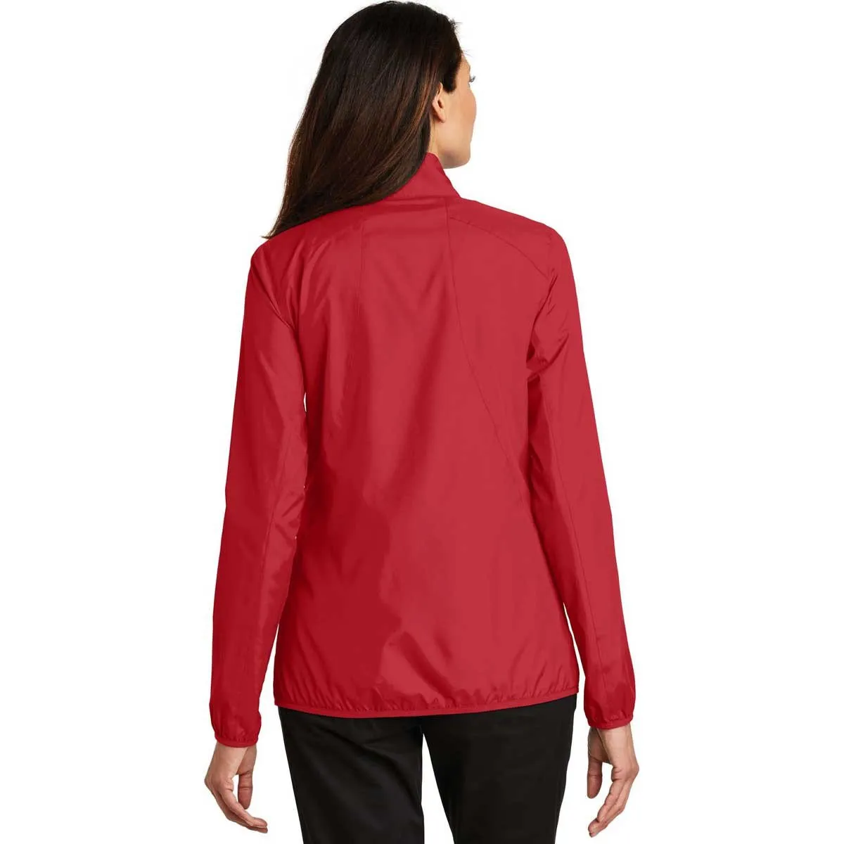 Port Authority Women's Rich Red Zephyr Full-Zip Jacket