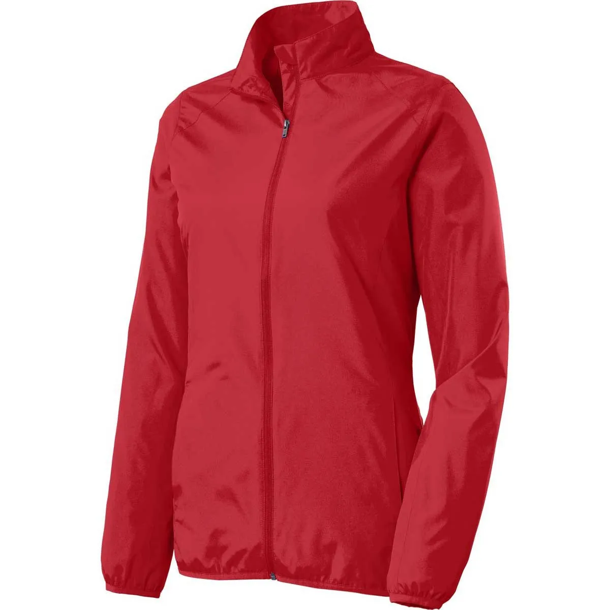 Port Authority Women's Rich Red Zephyr Full-Zip Jacket