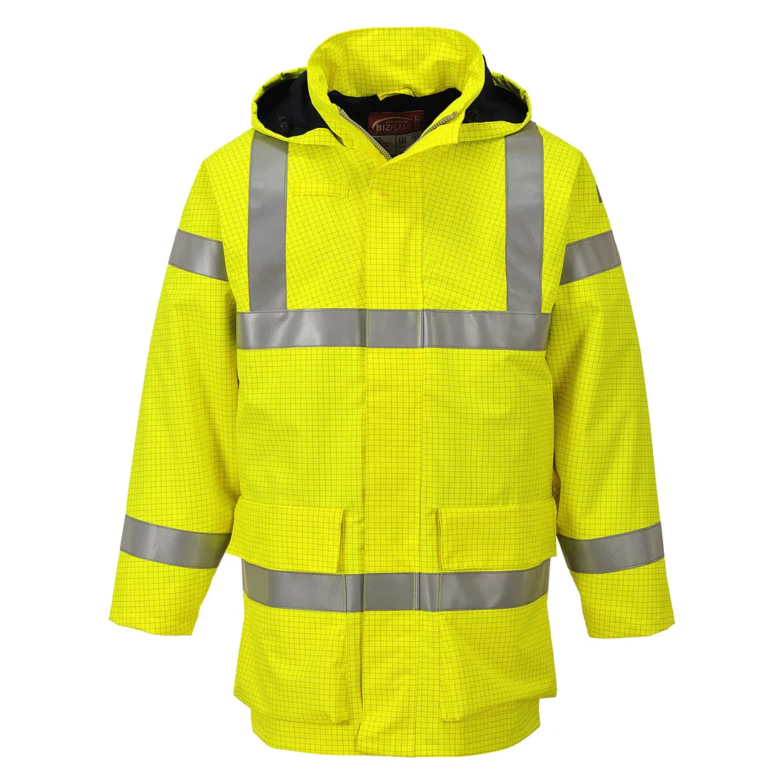 Portwest Bizflame Hi Vis Multi Lite Rain Jacket S774