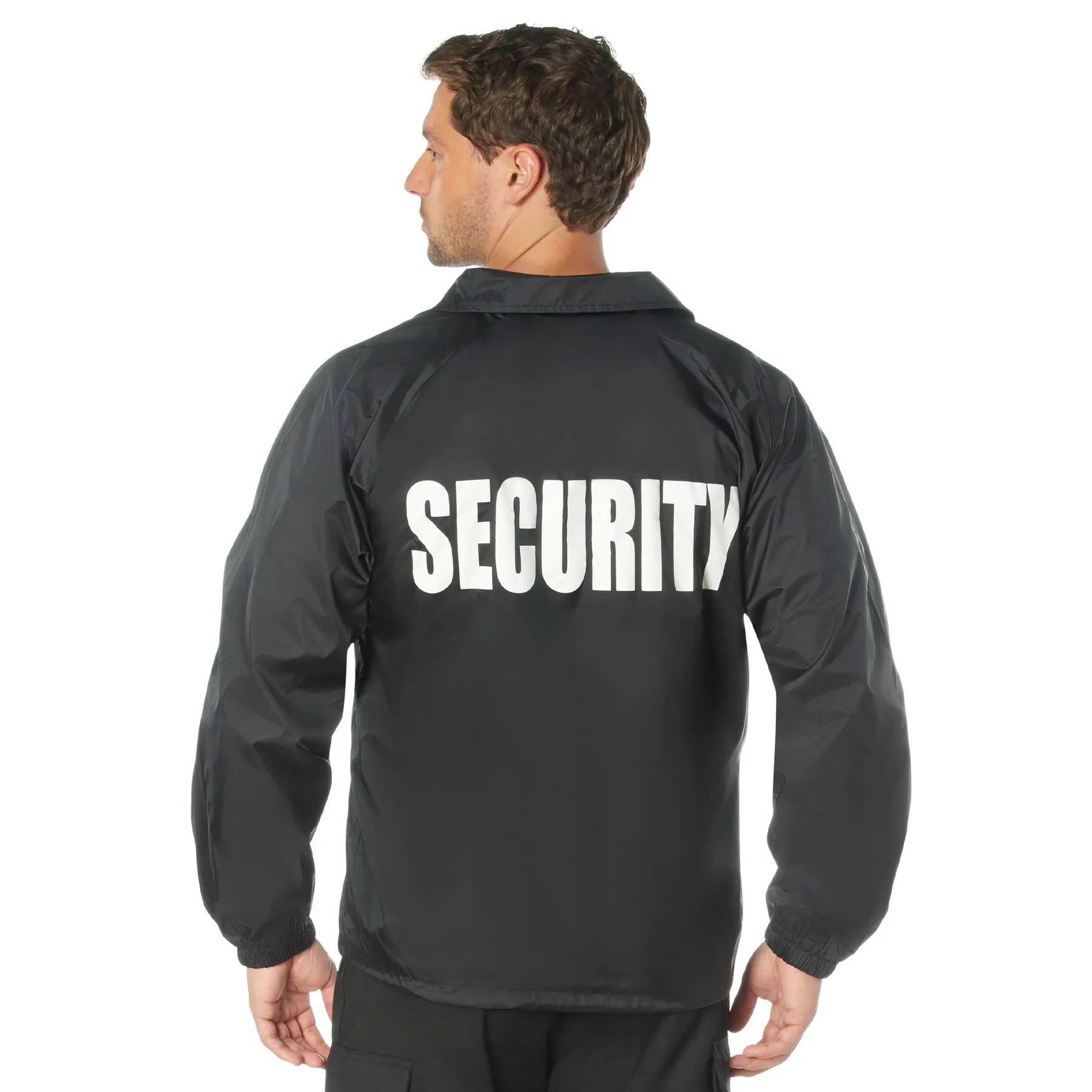 [Public Safety] Fleece-Lined Security Coaches Jackets