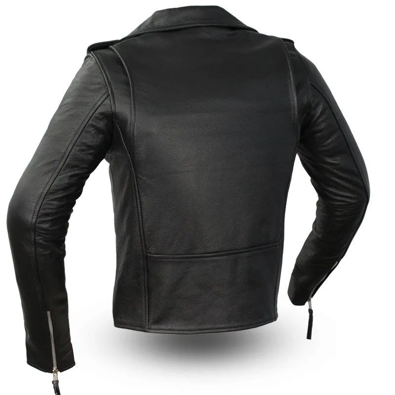 Rockstar - Women's Motorcycle Leather Jacket