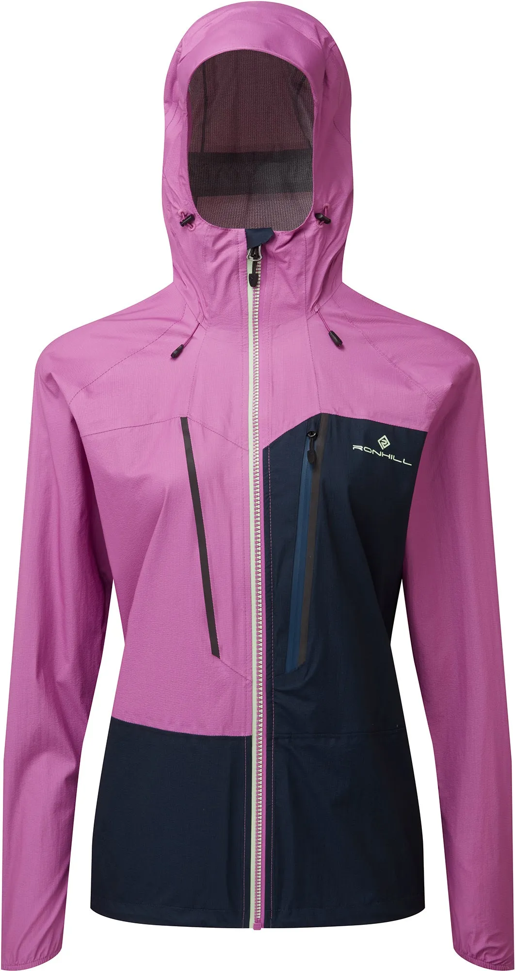 Ronhill Tech Fortify Waterproof Womens Running Jacket - Blue