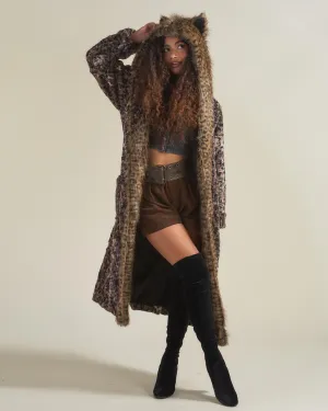 Savannah Cat Classic Faux Fur Style Robe | Women's