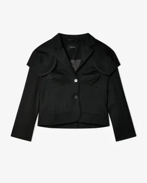 Simone Rocha - Women's Fitted Bust Detail Jacket - (Black)