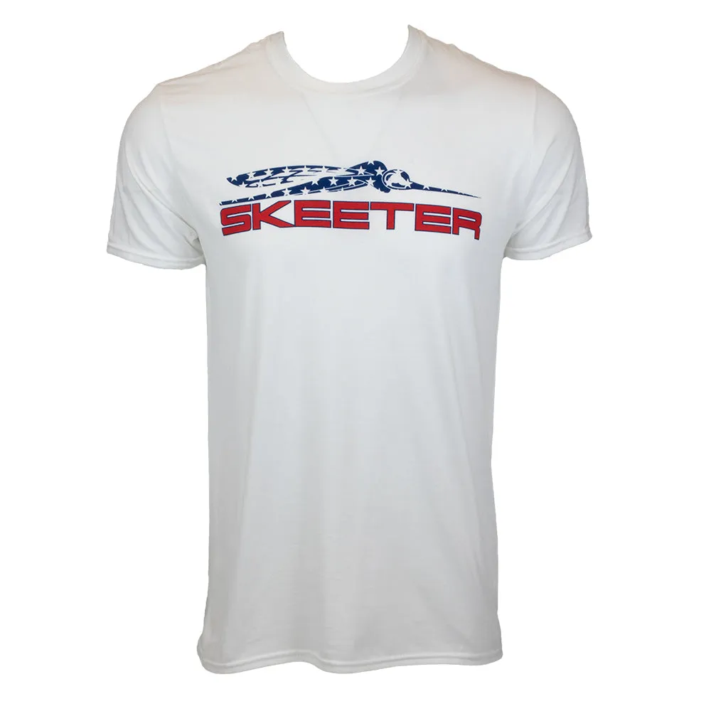 Skeeter Stars Tee - White