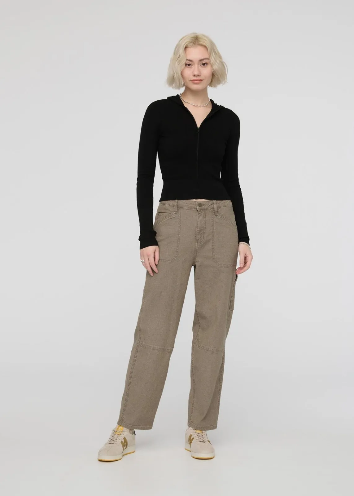 Stretch Canvas Utility Pant - Teak