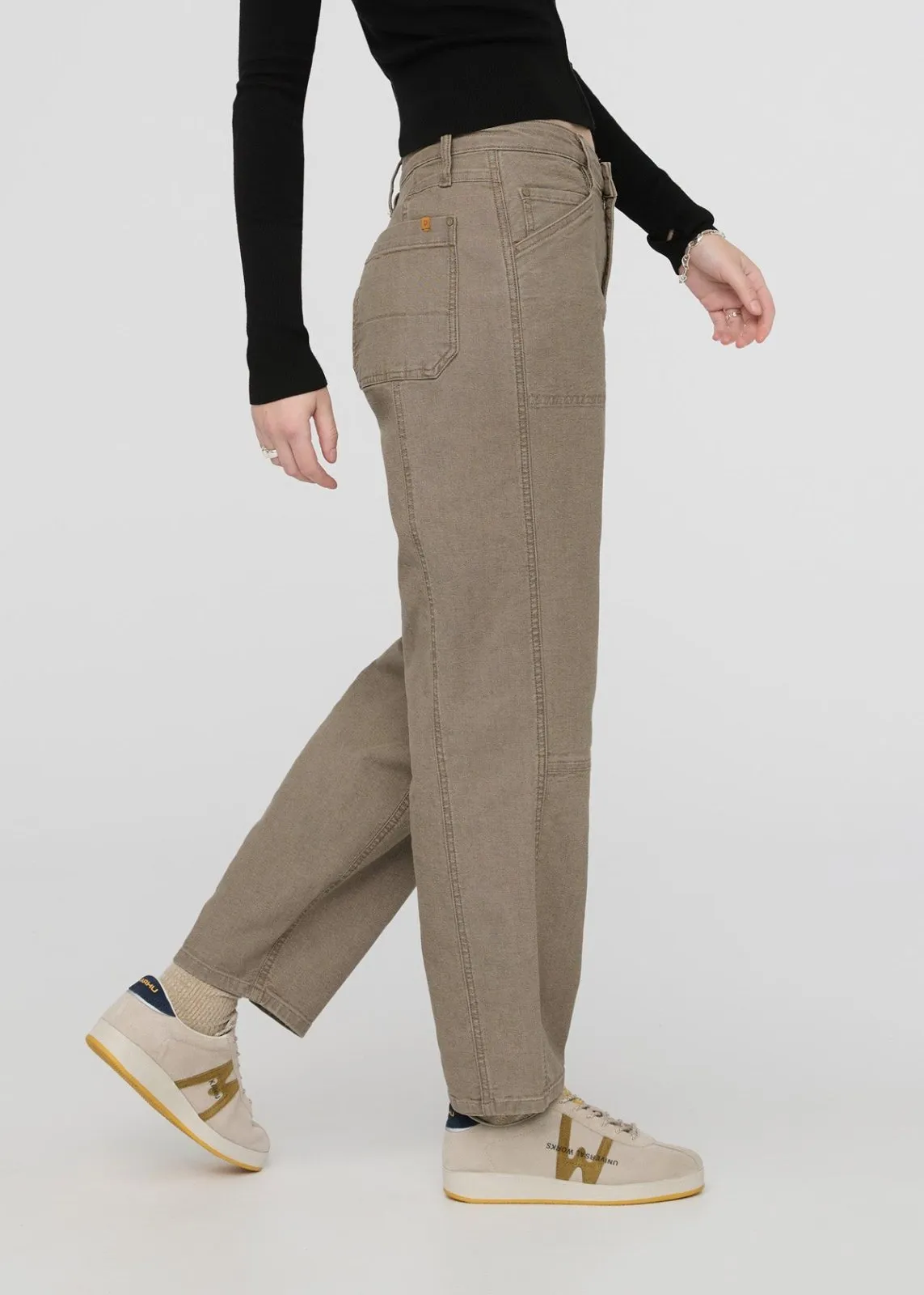 Stretch Canvas Utility Pant - Teak