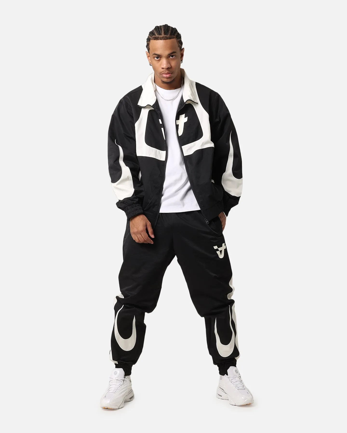 The Anti Order Speed Windbreaker Jacket Black/Off White