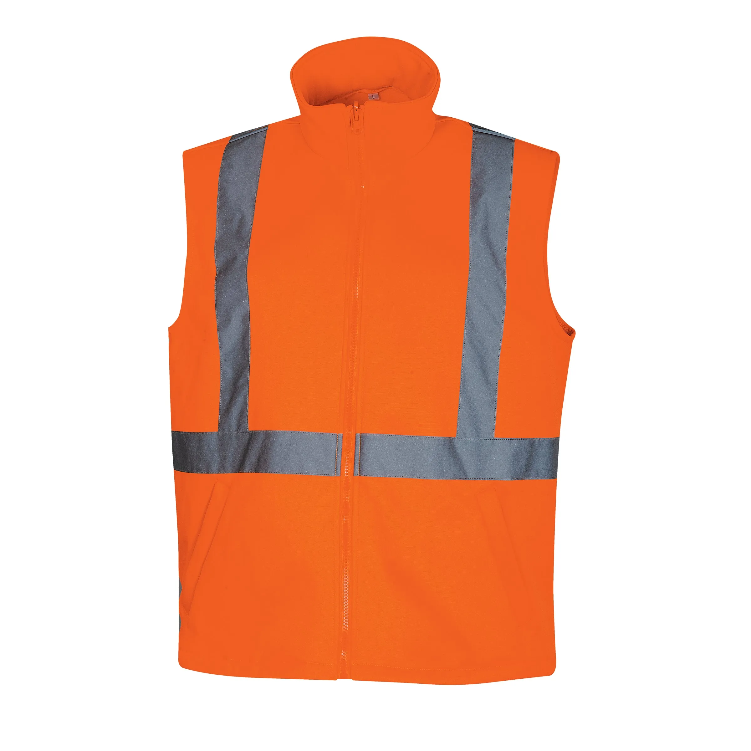 Tru Workwear Hi Vis 3 in 1 Jacket c/w Removable Inner Fleece Vest & Reflective Tape TJ1911T5