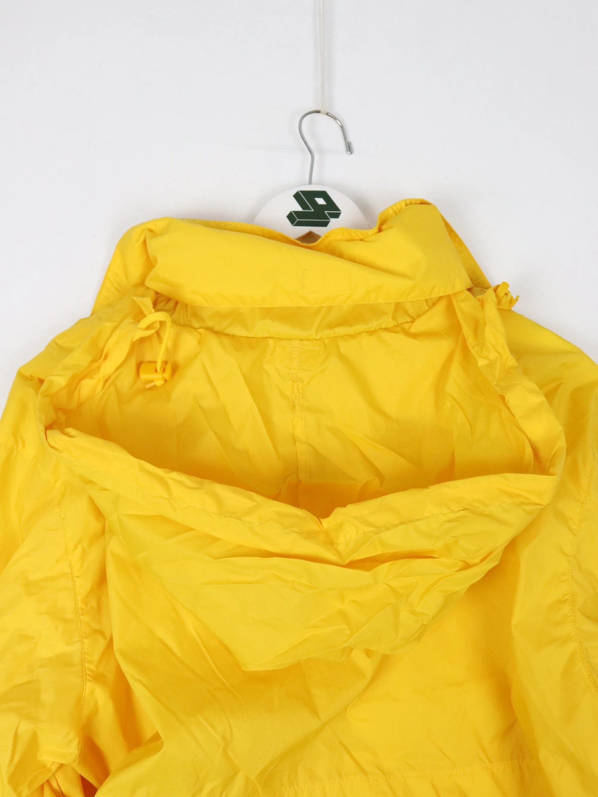 Vintage Eddie Bauer Ebtek Windbreaker Mens XL Yellow Jacket Outdoors