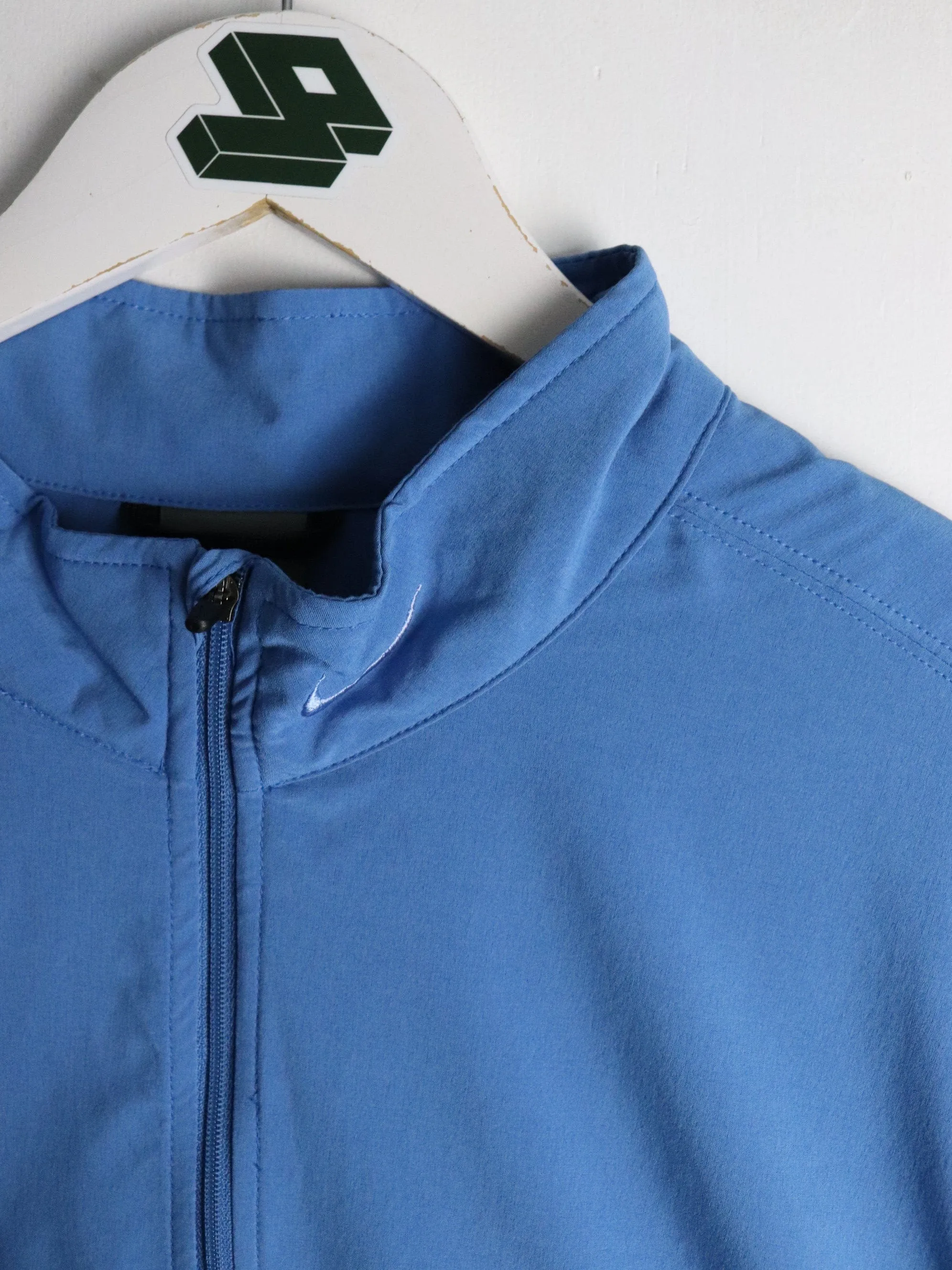 Vintage Nike Shirt Mens XL Blue Dri Fit Stretchy Pullover