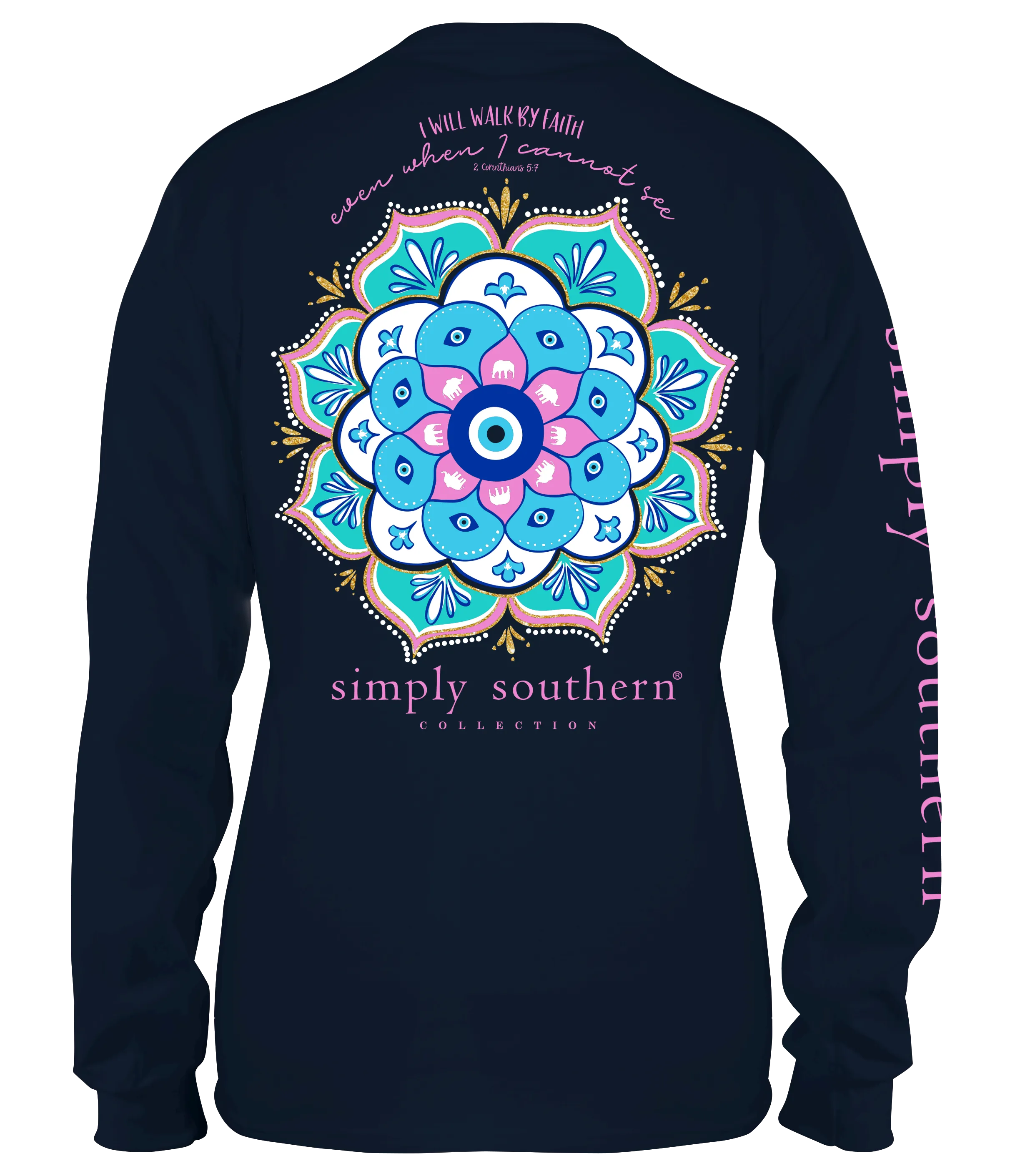 Youth 'Walk By Faith' Long Sleeve Tee by Simply Southern